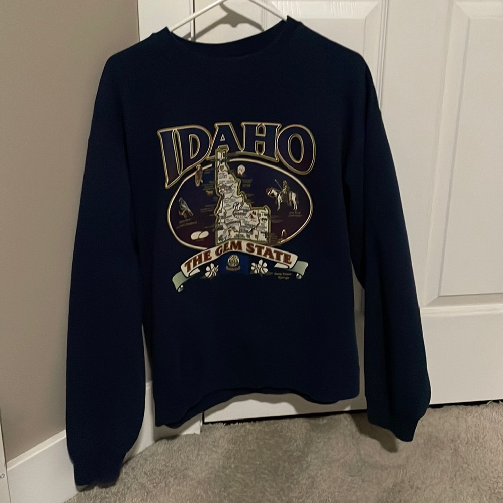 Vintage Fruit of the Loom Idaho Crewneck SIZE: Men’s Large